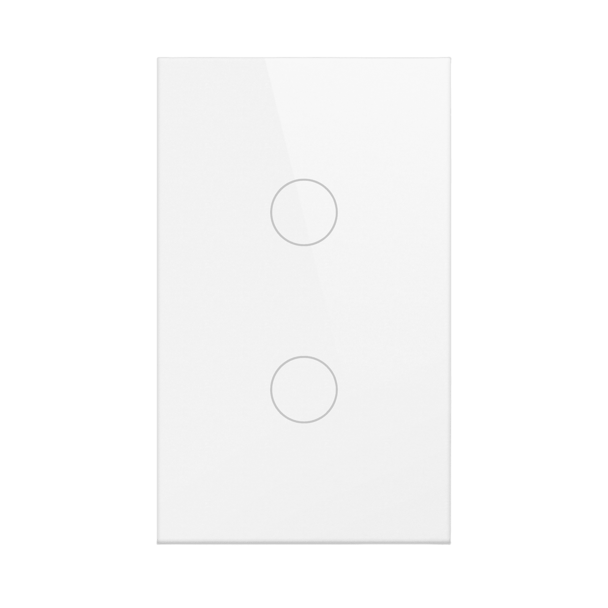 (ZigBee) Apagador switch inalámbrico ZigBee, control de 2 regresos de carga, 110V SHS212ZWH