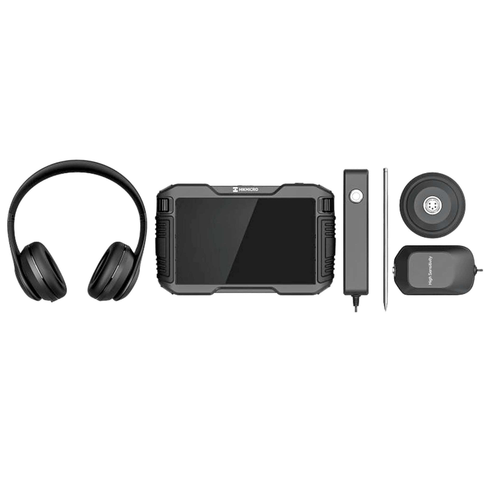 AD21P- Cámara de Imagen Acústica Portátil / DETECTAR FUGA DE AGUA / Pantalla táctil de 7" / IP66 PANTALLA IP54 SENSOR PORTATIL HM-AP21-AD21P