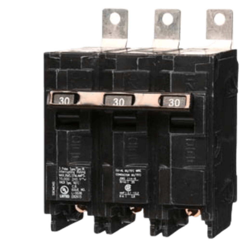Interruptor automático atornillable tipo BL 3 polos, 30 amp. B330
