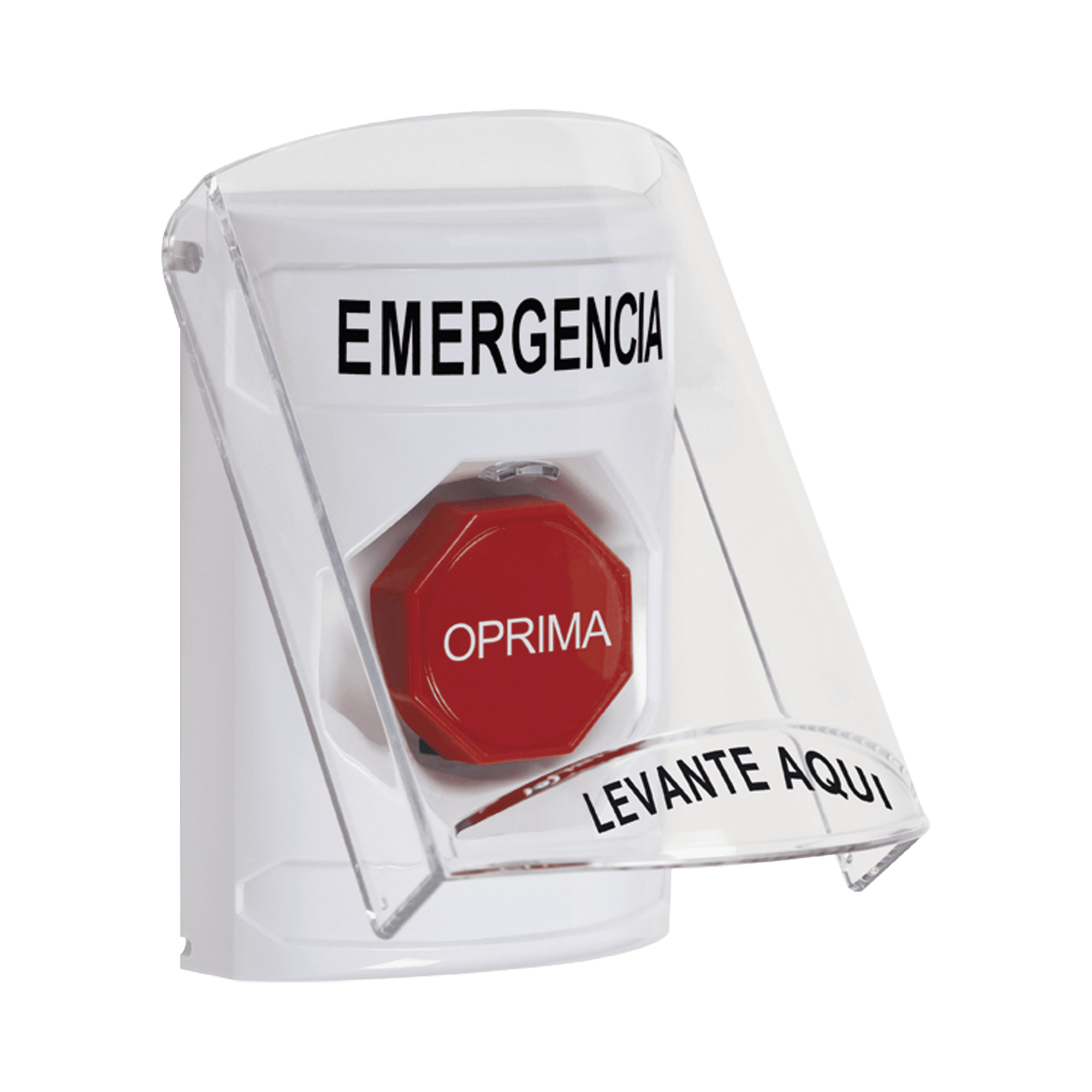 Botón Multipropósito, Emergencia, Reset Con Llave, Español, Tapa De Policarbonato, 2 Relevadores forma C, Interior SS2322EM-ES