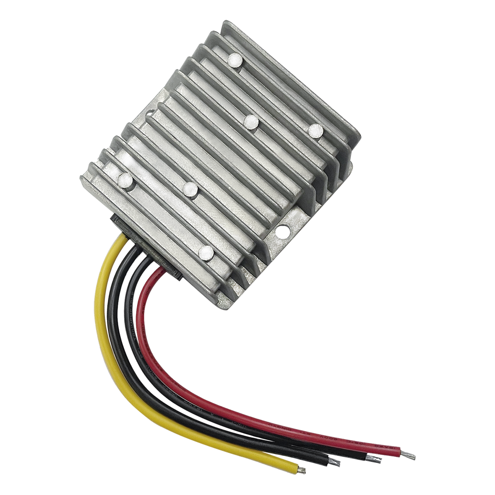 Convertidor DC-DC / 12V a 24V / 240W / 10A / Eficiencia 93% / IPX7 / Protecciones Múltiples / Industrial CX-12-24-10