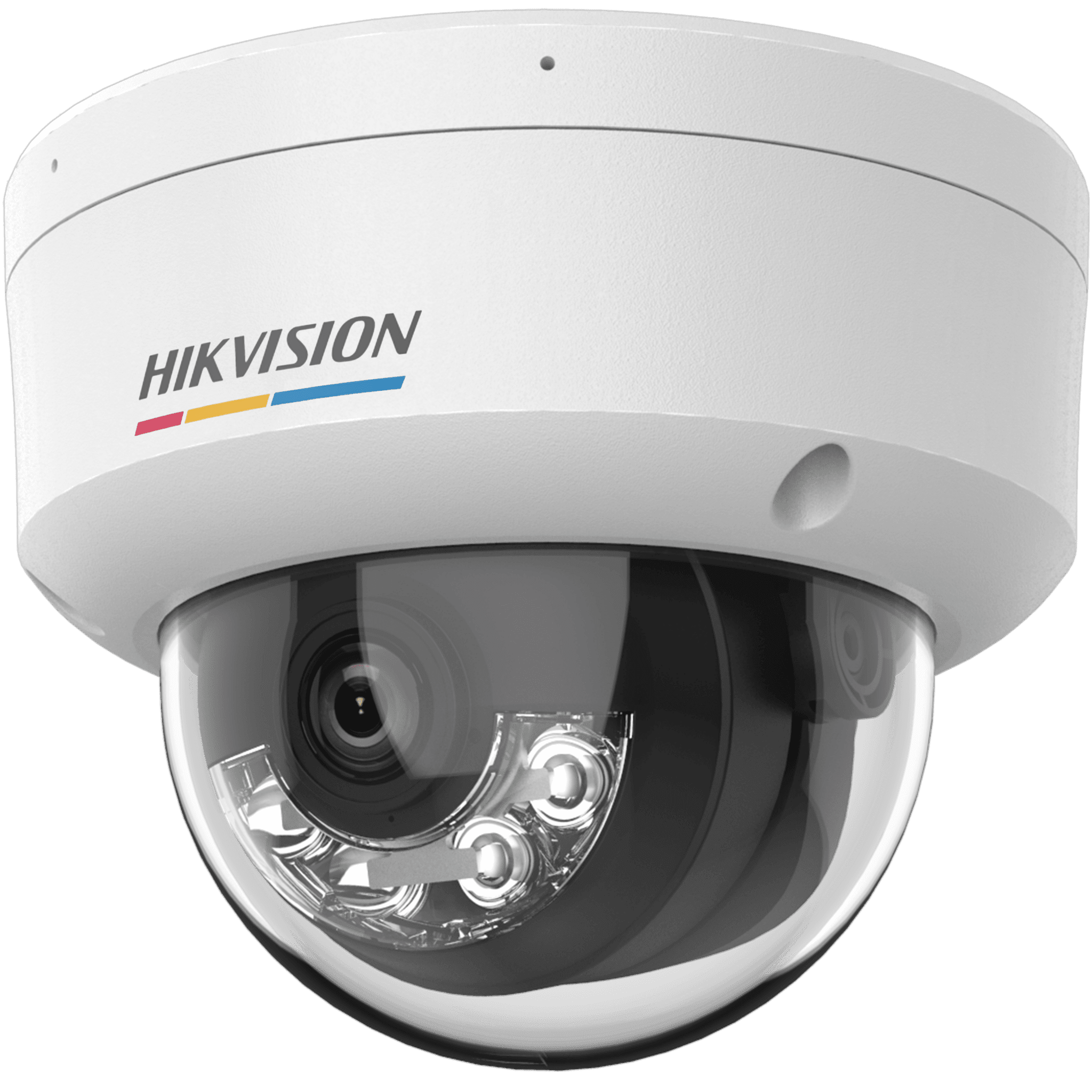 [ColorVu 3.0 + MD 3.0] Domo IP 6 Megapixel / Lente 2.8 mm / 30 mts IR + 30 mts Luz Blanca / Micrófono Integrado / ACUSENSE Lite / Exterior IP67 / IK08 / dWDR / PoE / Micro SD DS-2CD1167G3-LIUF