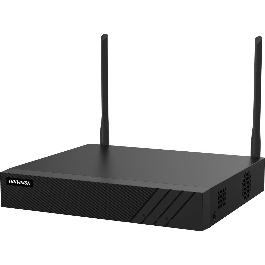 NVR 4 Megapixel / 4 canales IP / 1 Bahía de Disco Duro / 2 Antenas Wi-Fi / Salida de Vídeo Full HD DS-7604NI-Q1/W