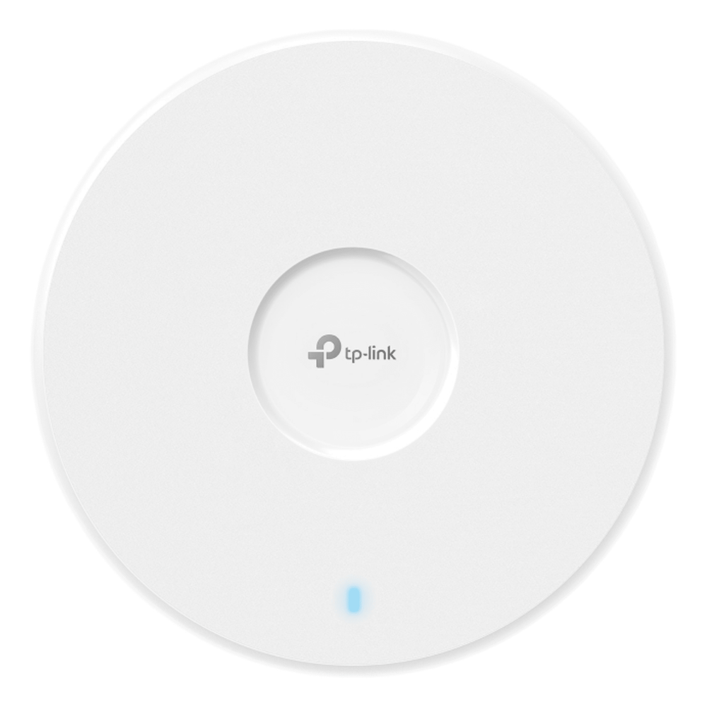 Punto de Acceso Omada / Wi-Fi 7 BE5000 MU-MIMO 2x2 / 1 Puerto 2.5 Gbps / Mesh Omada / Operaciones Multiencale (MLO) / Configuración por Controlador o Stand-Alone / Para Montaje en Techo/pared / Alimentación PoE+ EAP723