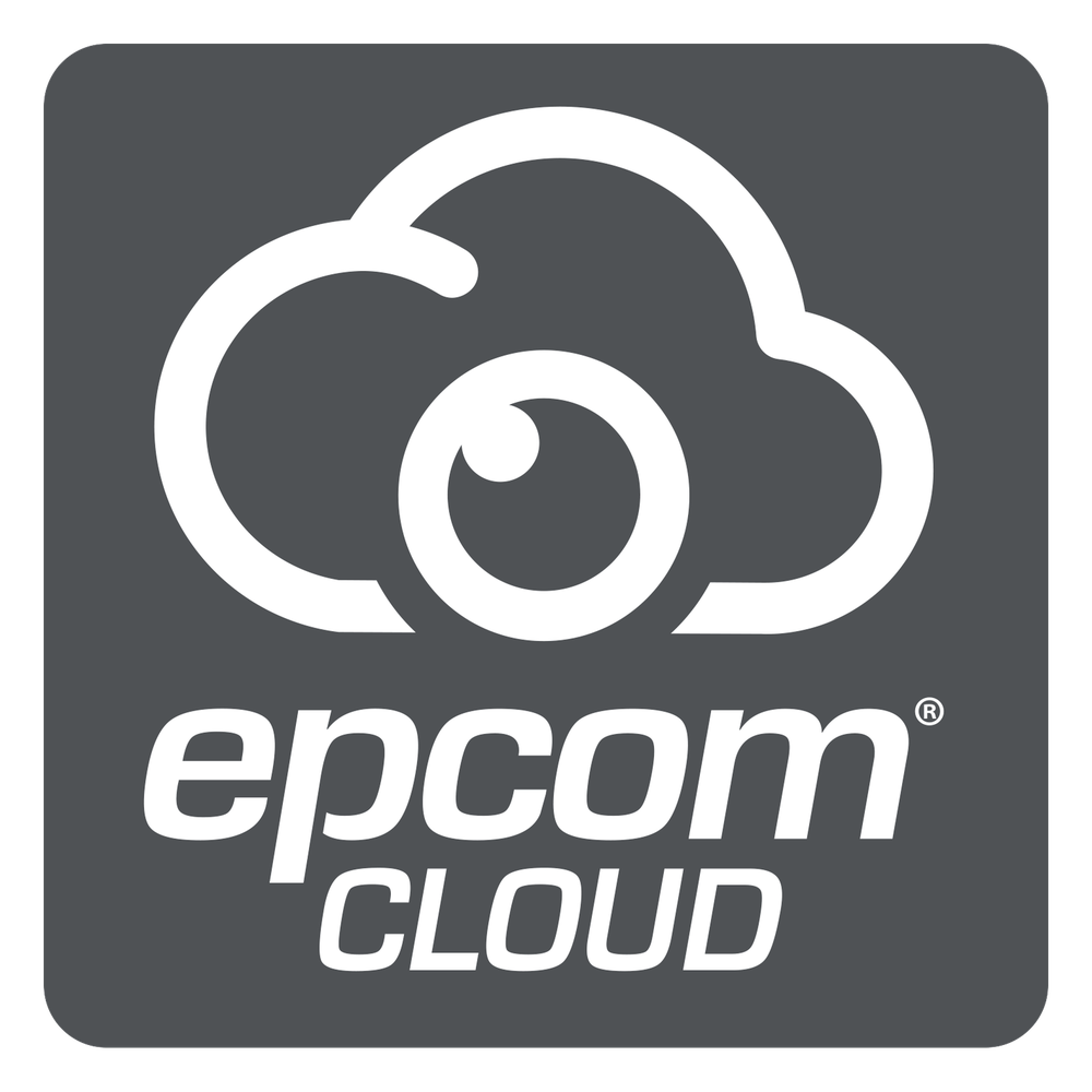 Suscripción Anual Epcom Cloud / Grabación en la nube para 1 canal de video a 4MP con 7 días de retención / Grabación continua EPCLOUD7A-4MP-C