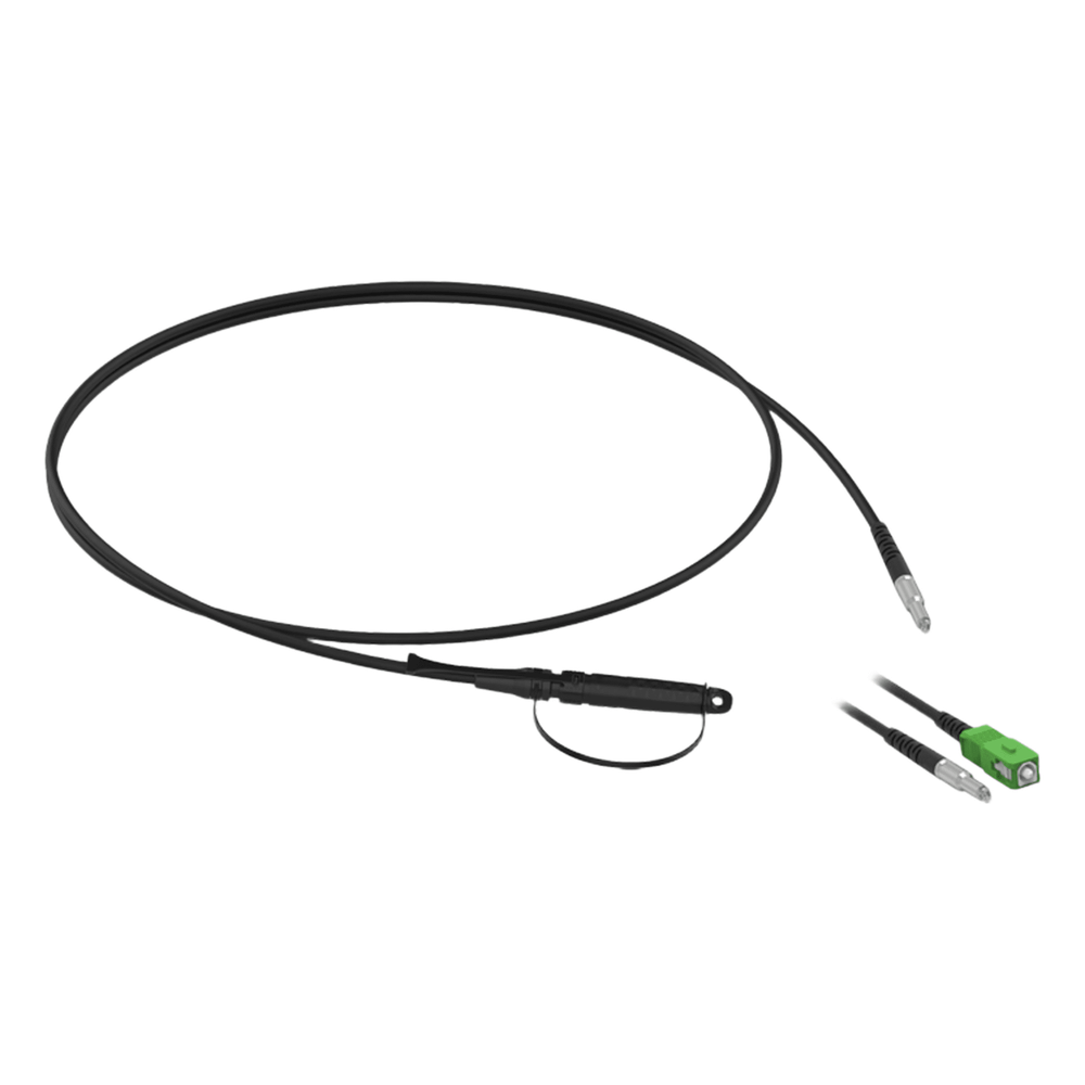 Cable Drop Preconectorizado EASYCONN® SC/APC (200 m) / Redondo, G657.B3 FITODC-MH1A-HSA1-200