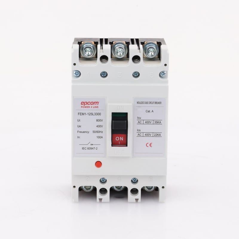 Interruptor de transferencia automática de 2 polos, 125A, 690v AC FNTS125