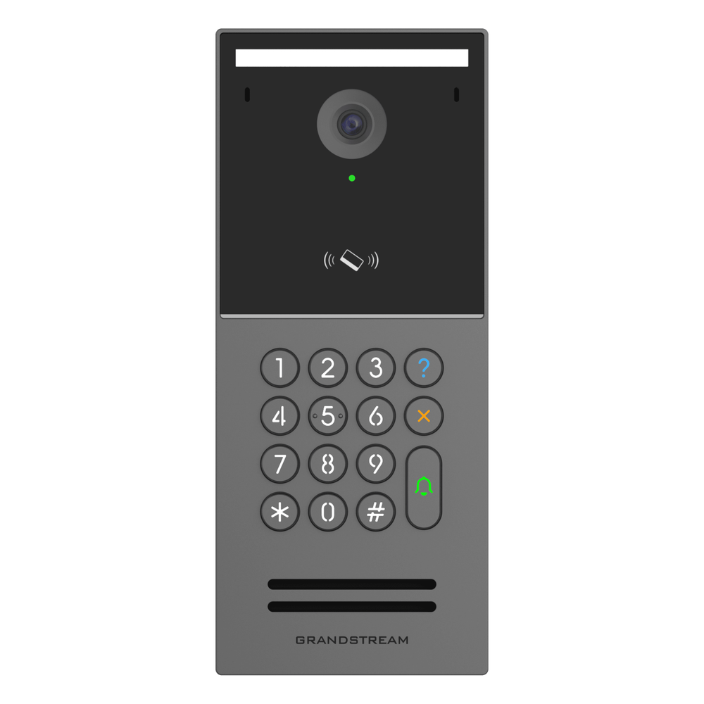 Videoportero IP Inteligente GDS3725 / 2K Ultra HD 1080p / Ángulo 127° / IA ISP con Análisis de Comportamiento / Lector RFID IC-ID NFC / Múltiples Métodos de Apertura / PoE Integrado / Protección IP66 IK10 / Interoper GDS3725