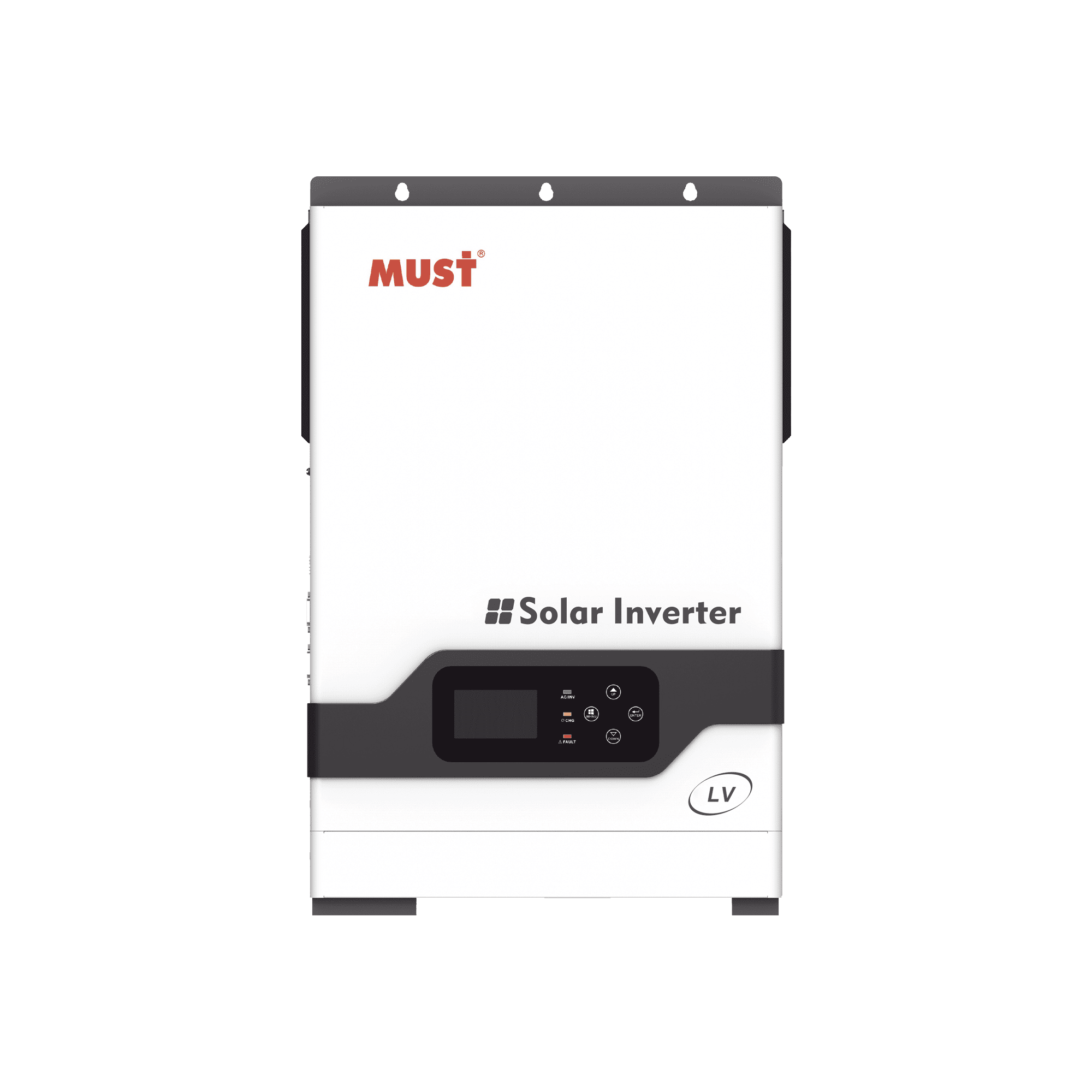 Inversor / Cargador de 1 KW para Sistemas Tipo Isla a 12Vcd / 120Vca, Onda Sinusoidal Pura con Controlador MPPT PV181012LV