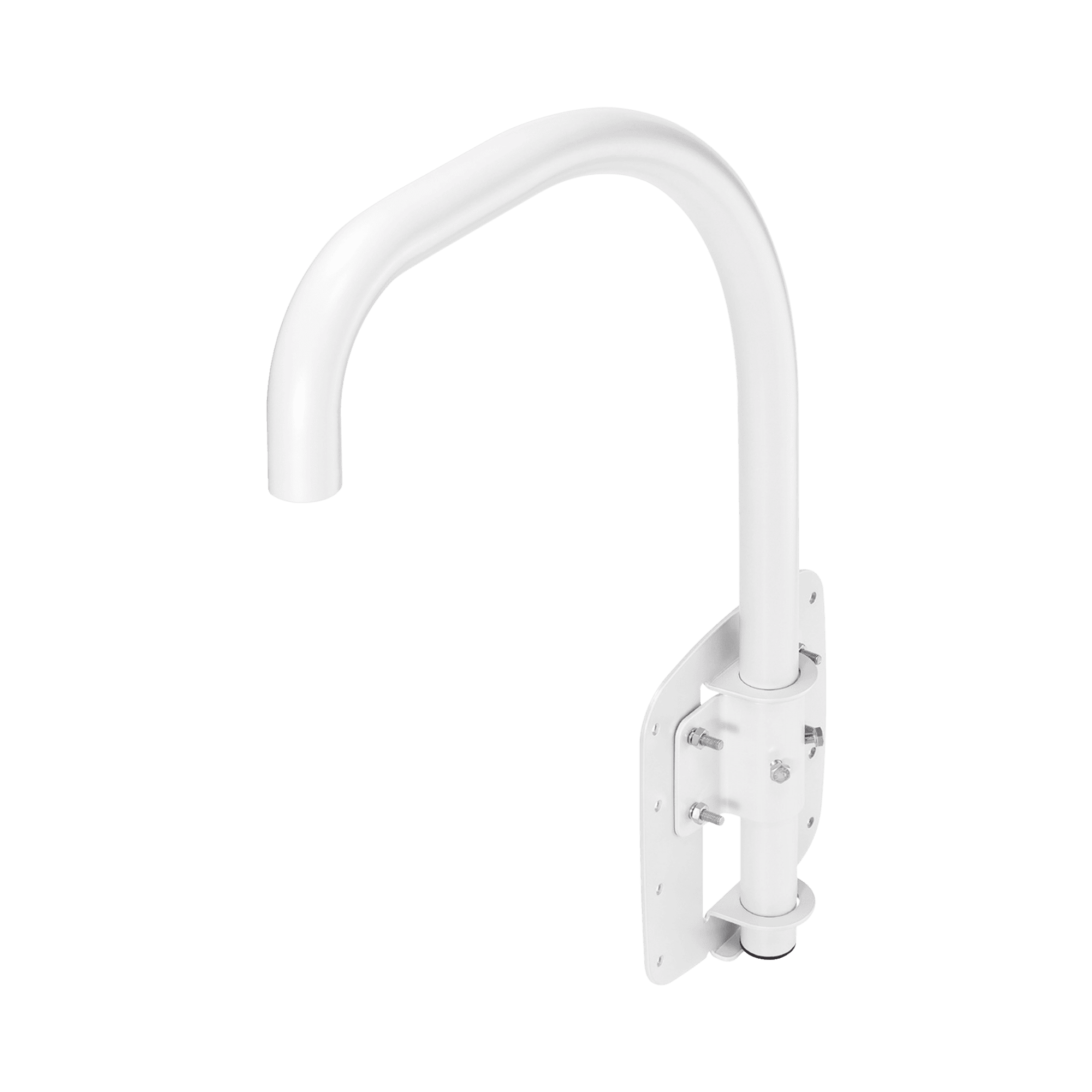 Montaje para Muro o Azotea (Parapeto, Cuello de ganso) Compatible con Cámaras Domo Samsung/Hanwha, uso Interior/Exterior SBP-300LMW