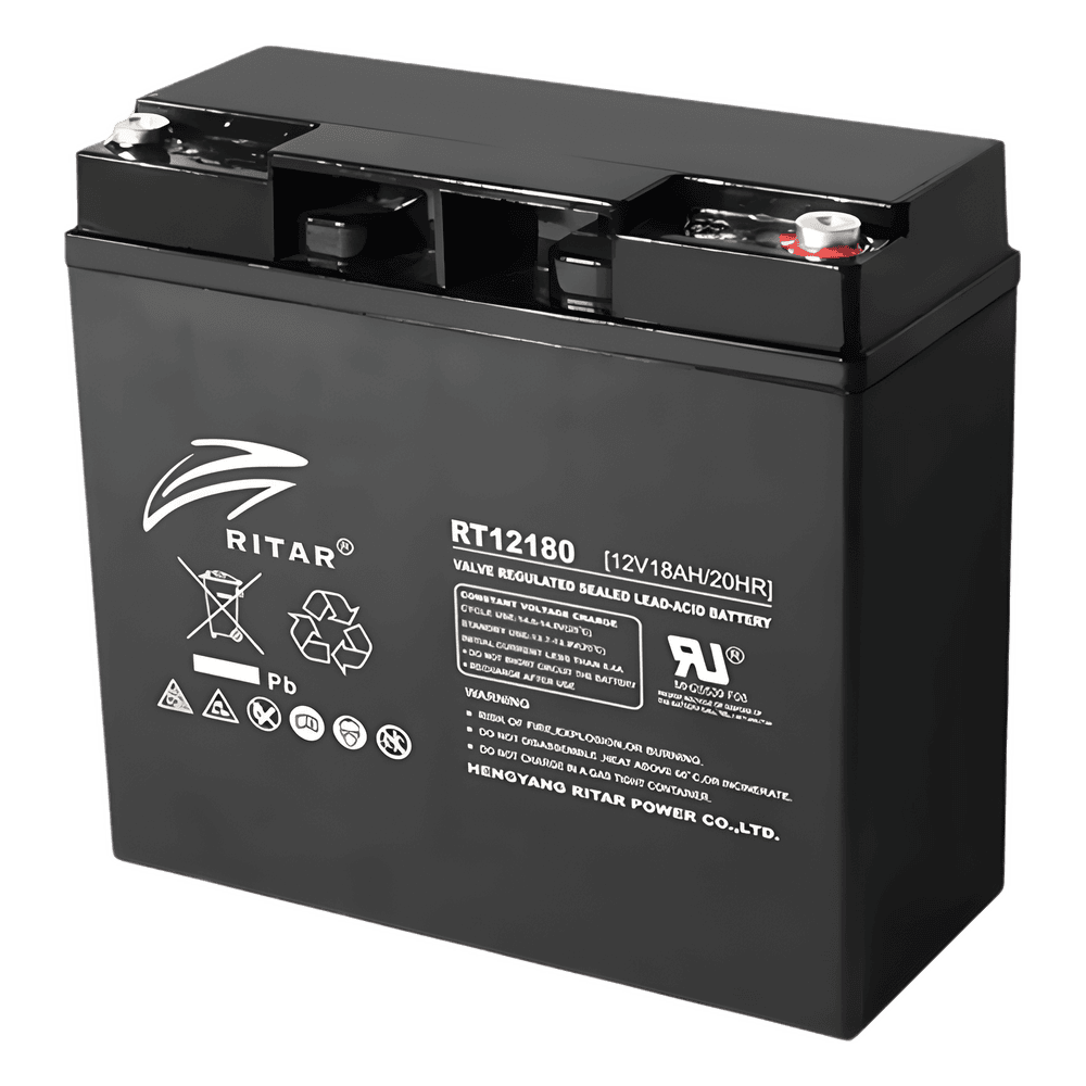 Batería 12 Vcc / 18 Ah / Tecnología AGM-VRLA / Aplicación para UPS RT12180