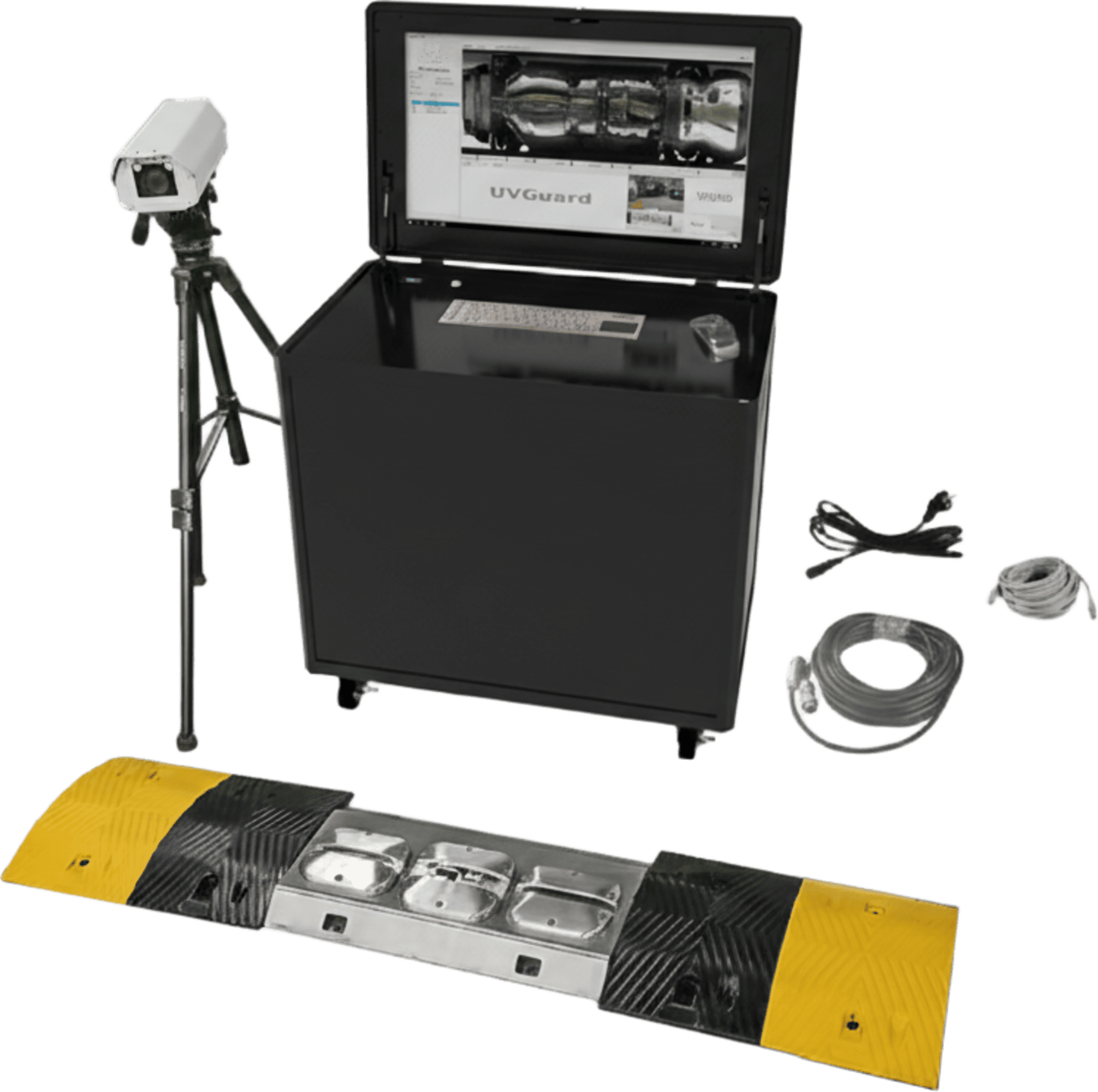 Sistema de Escaneo Subvehicular AP300-M / Dual Mode Area Scan + Line Scan / Resolución 10000×4096 / Reconocimiento de Placas LPR / Captura >99.9% / IP68 / -40° a +70°C / Análisis Inteligente de Diferencias AP-300-M