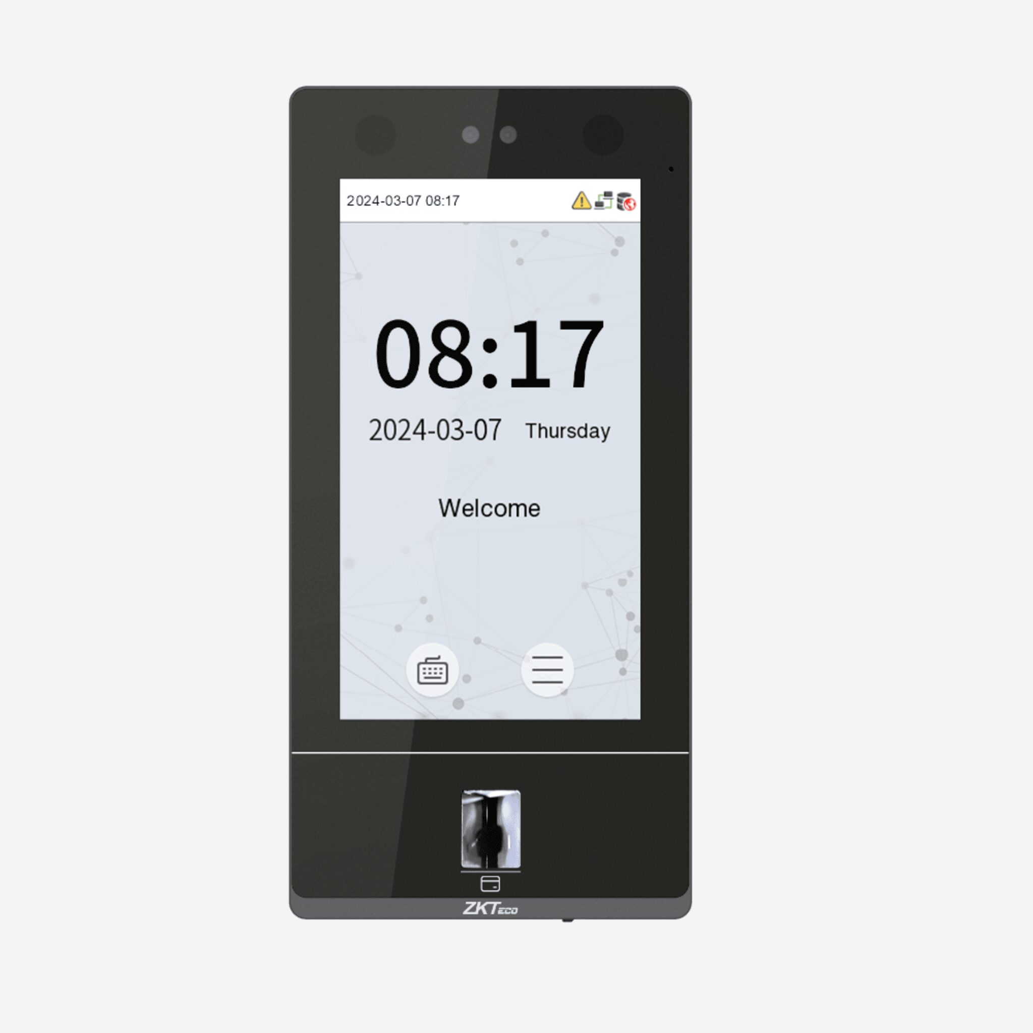Terminal de Reconocimiento Facial SenseFace 7 Series / Verificación Multifactor / Gestión de Acceso Remoto / Integración con ZKBiolink SENSEFACE7A