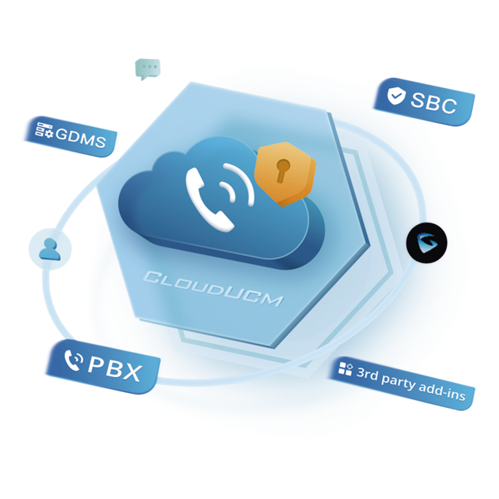 Conmutador IP en la nube anual SOHO Hasta 20 extensiones CLOUDUCMSOHO