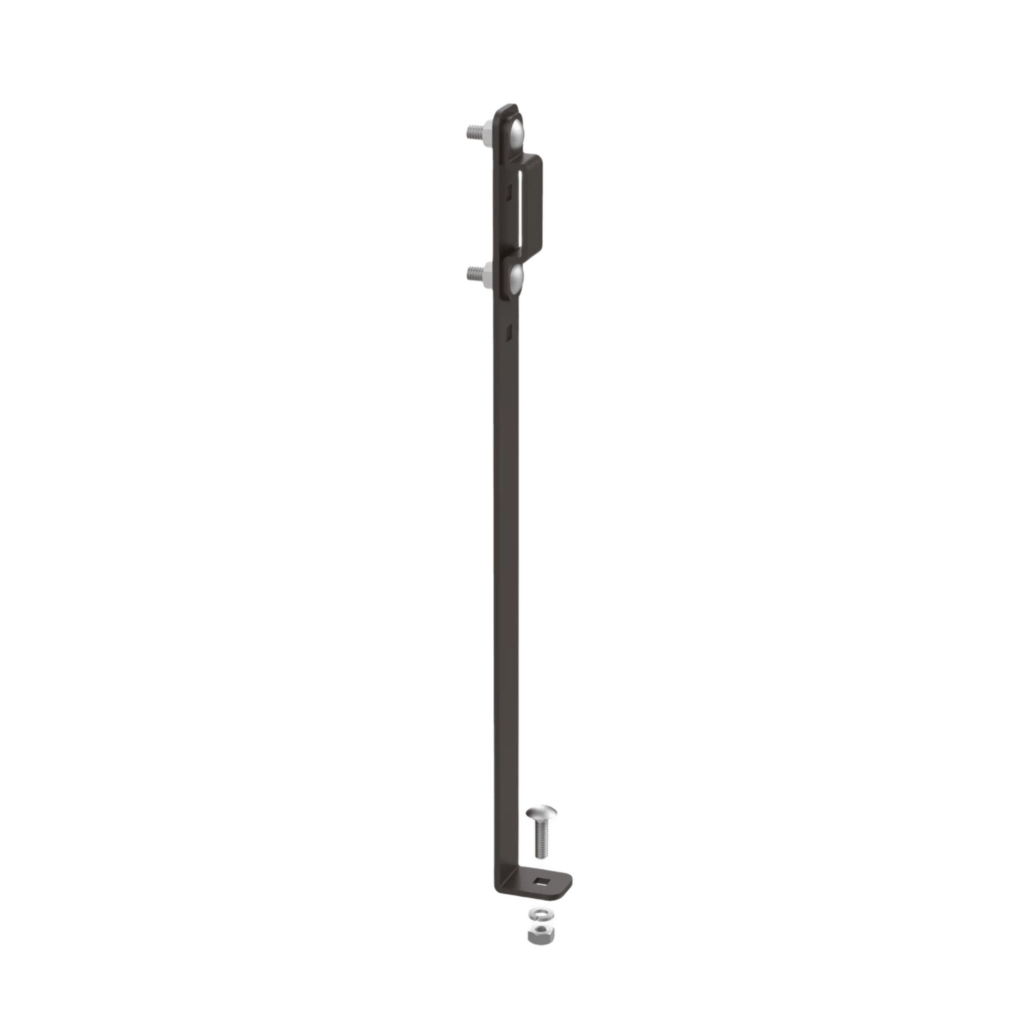 Kit de Elevación de 12 in, Para Escalerilla de Secciones Rectas, de Acero, Color Negro LEK12B