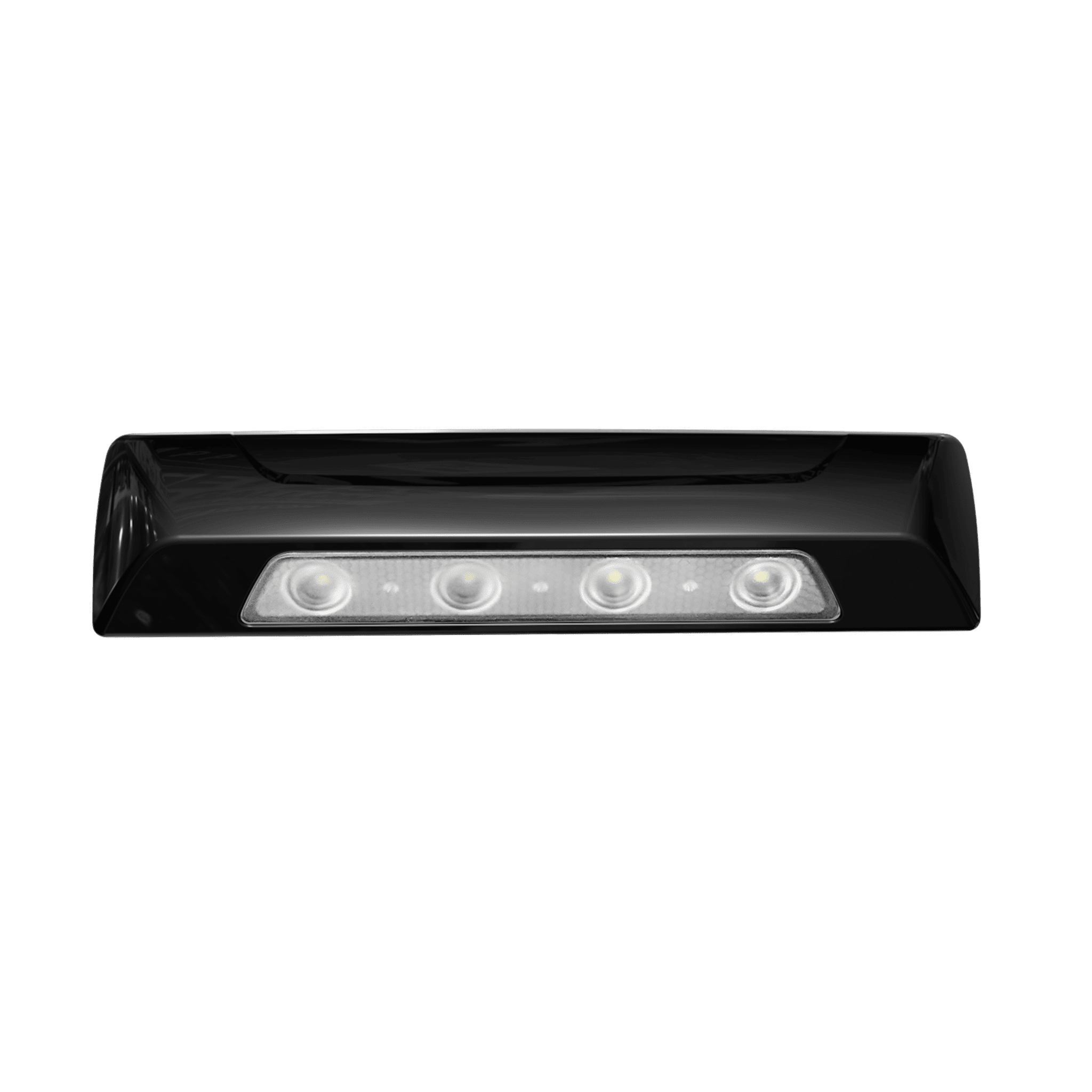 Luz de Escena, 4 led, Bisel Blanco, 12–24vcd, Led Blanco y Lente Transparente SPW12-B