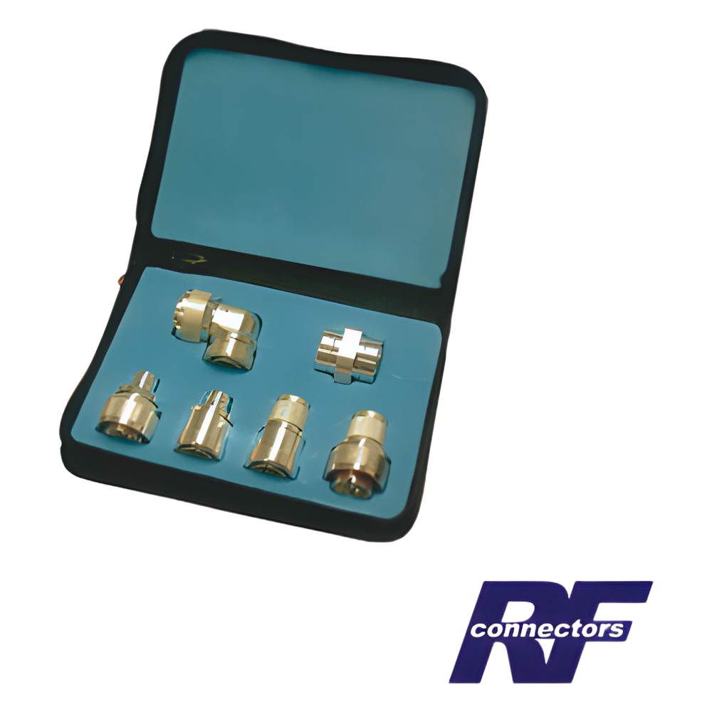Kit completo de 6 Adaptadores 7-16 DIN. RFA-4013