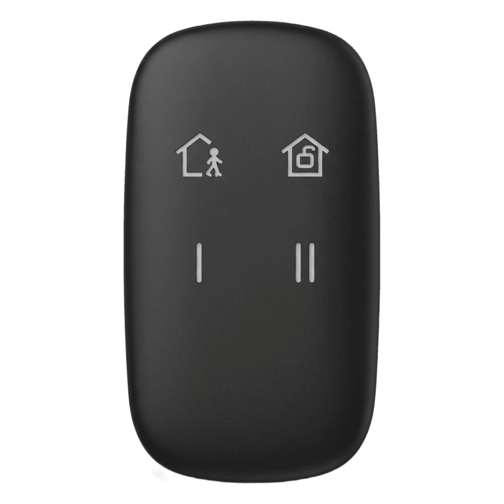 (AX PRO) Control Remoto para Armado y Desarmado / Color Negro / Teclas con Funciones Programables DS-PKF1-WB(B)/BLACK