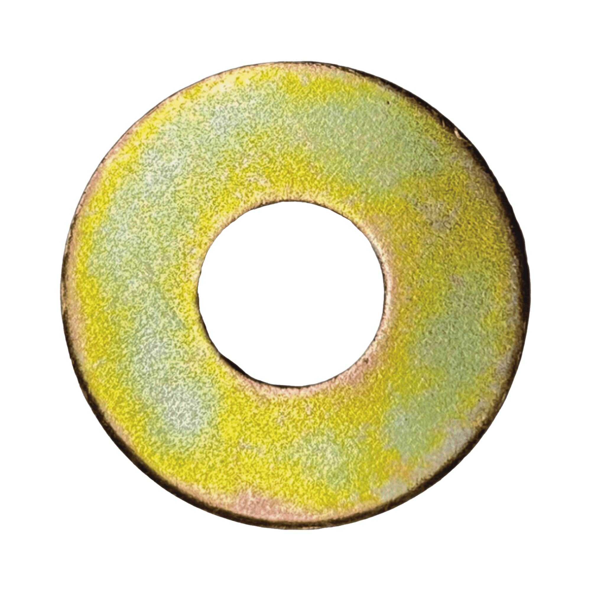 Arandela plana de 1/2" (12.7 mm) con acabado Tropicalizado, Es Ideal Para Utilizarse al Exterior o Zonas Húmedas CH-ARD-PL-12TR