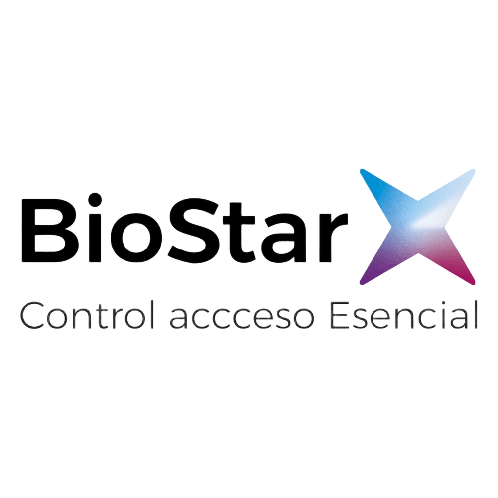 BioStar X edición Essential, Administración de Acceso y asistencia, Licencia para 32 puertas/1000 usuarios/10 operadores, uso con lectores SUPREMA BIOSTARXESS