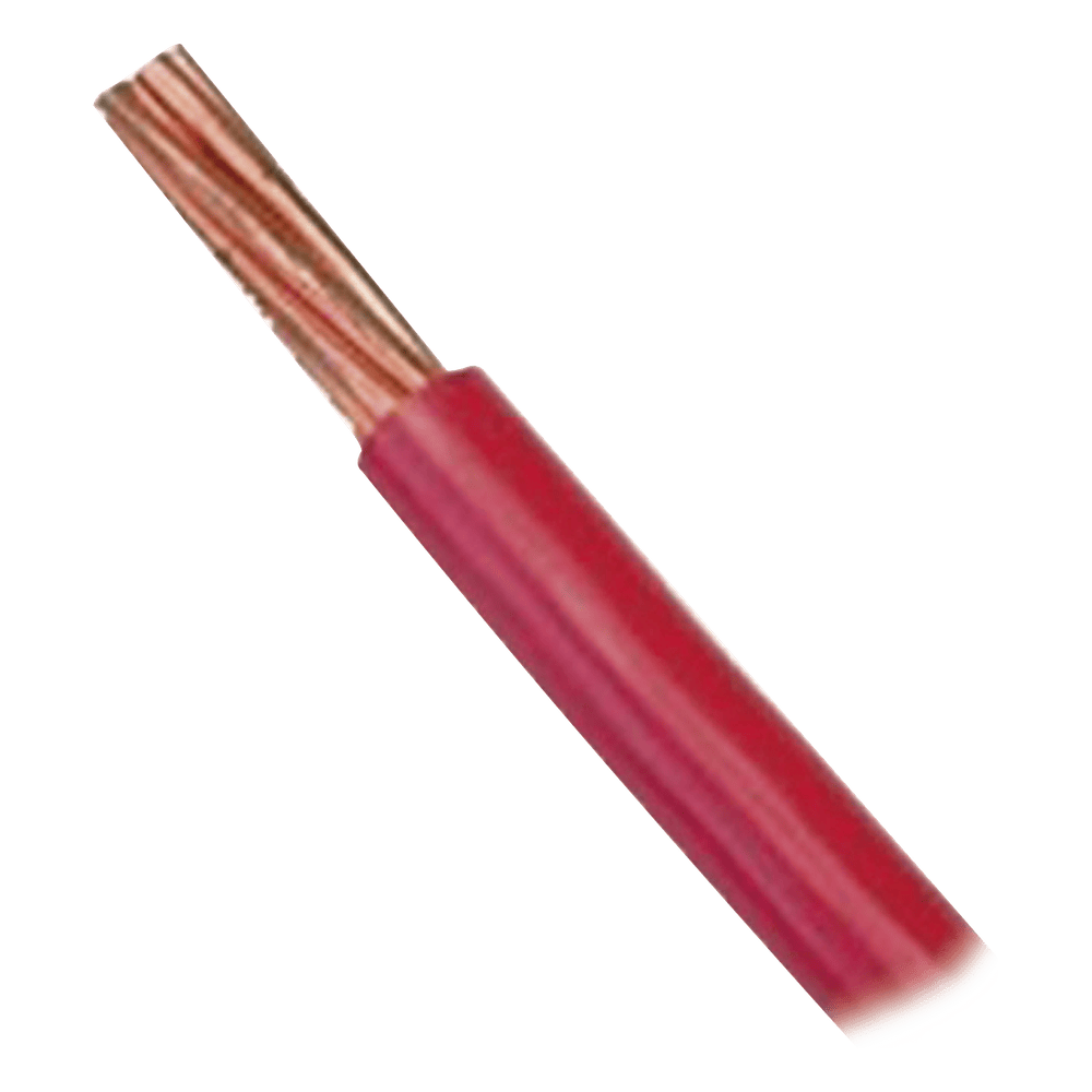 Cable Eléctrico 16 AWG Color Rojo, Conductor de Cobre Suave Cableado. Aislamiento de PVC, Auto-Extinguible. Bobina de 100 Metros (328.08 Pies) SLY-316-RED/100
