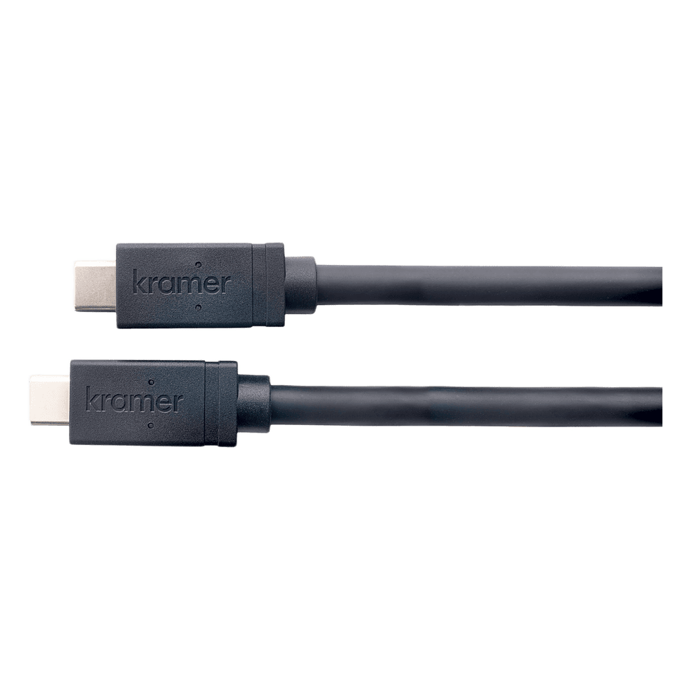 Cable USB 3.2 GEN-2 Full Featured | USB-C (M) a USB-C (M) | Active | 10 Gbps | 100W PD | 4K@60 | Ethernet 1 Gbps | K-Lock | 4.60 mts CA-U32/FF-15