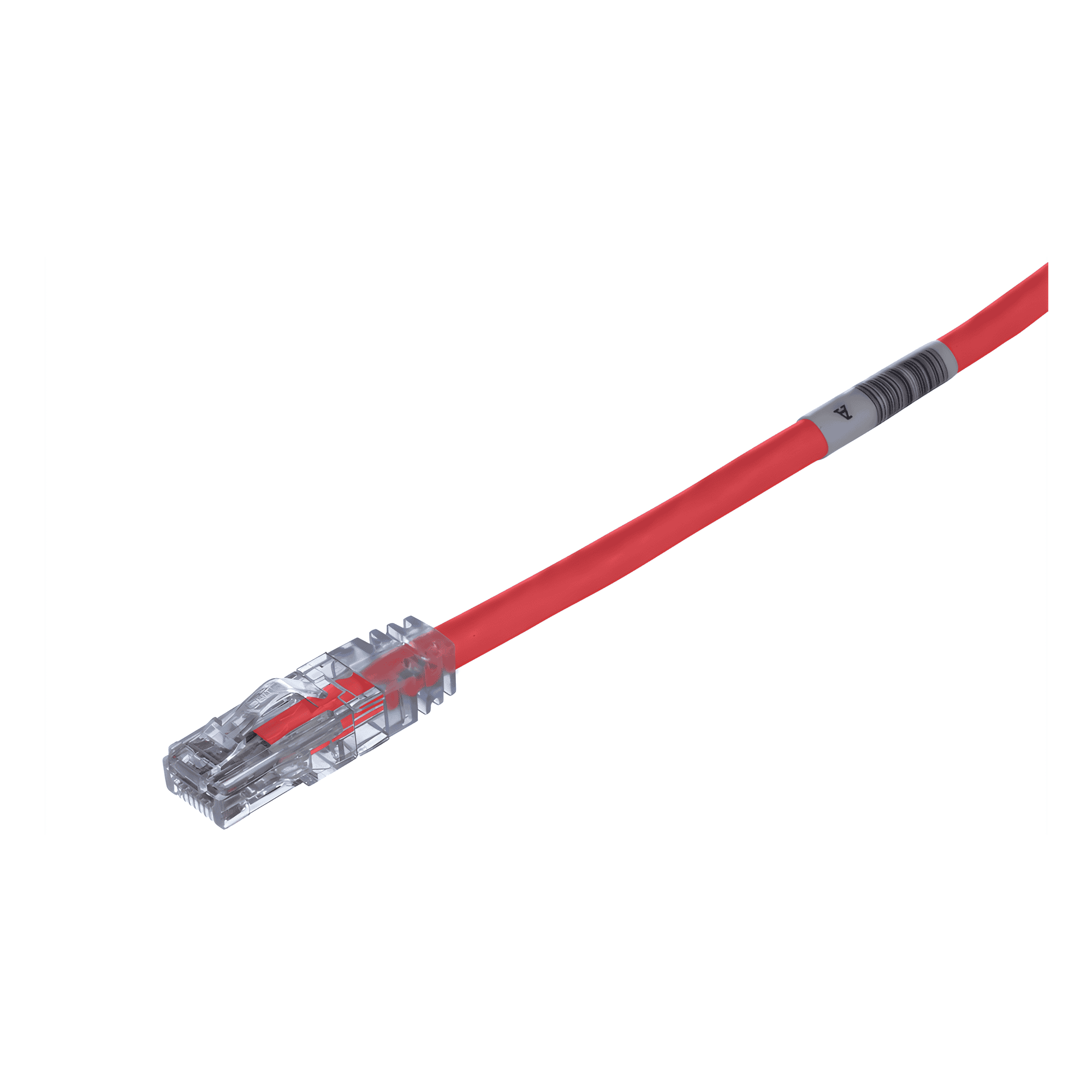 Cable de Parcheo TX6, UTP Cat6, 24 AWG, CM/LSZH, Color Rojo, 1 ft UTPSP1RDY