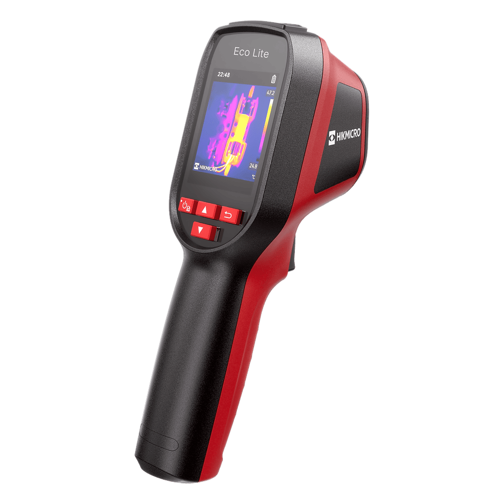 Cámara Térmica Eco Lite / Detector de 96 × 96 Píxeles / Medición de -20 °C a 550 °C / Autonomía 14 Horas / Diseño Compacto IP54 / Ideal para Hogar HM-TP30E-1AXF-ECOLITE