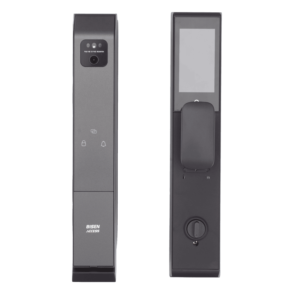 Cerradura Autónoma Inteligente / Autenticación Biométrica de Rostro y Palma / Teclado PIN / Control por APP Tuya / Batería Recargable XBS-PV-L02