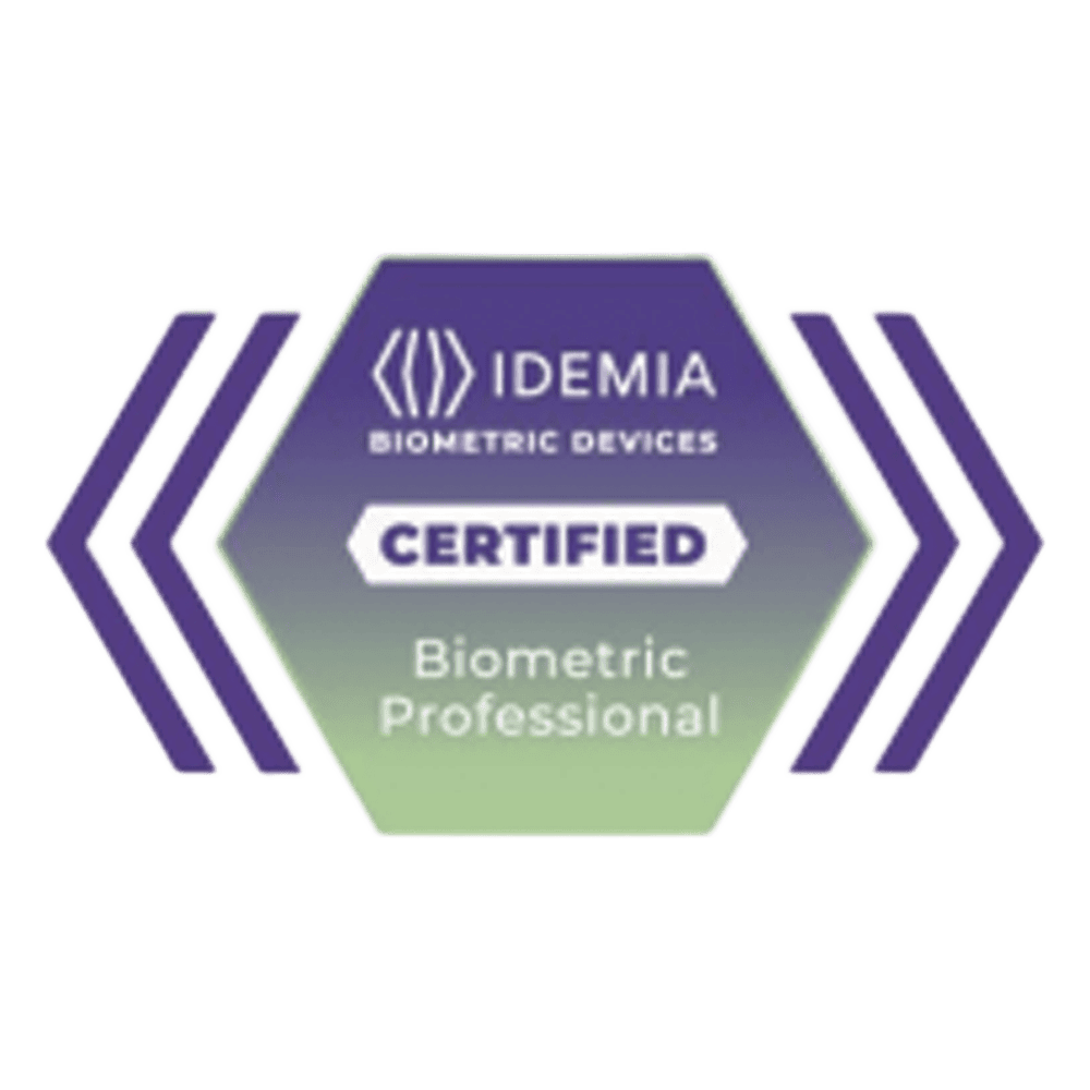 Certificado Idemia Profesional Biométrico , membresía de 2 años con acceso al módulo de ventas 24/7 a la plataforma de aprendizaje de dispositivos biométricos de IDEMIA. 287889564