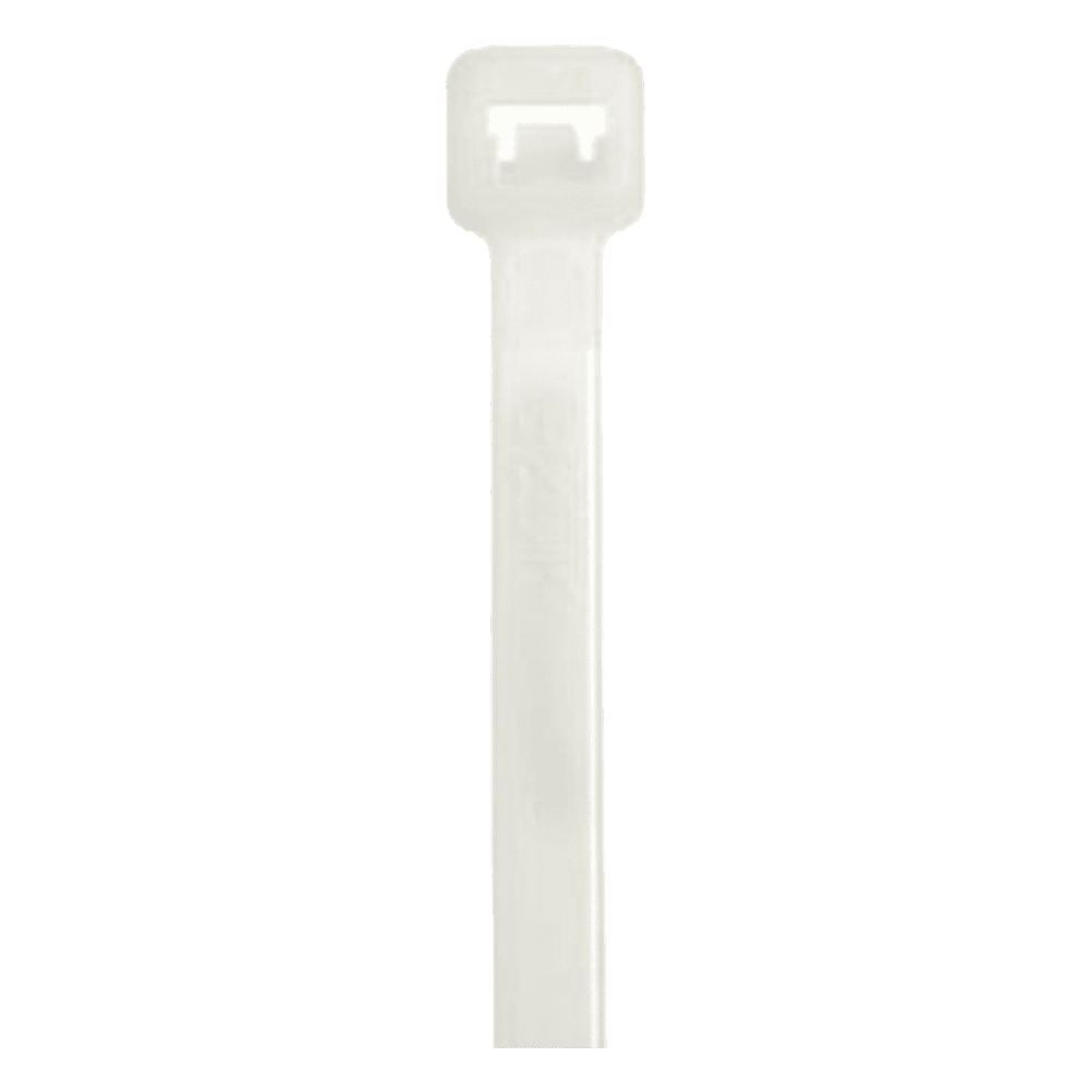 Cincho de Nylon 6.6 StrongHold™, 250mm largo x 4.8mm ancho, Color Natural, Plenum, Paquete de 100pz S10-50-C