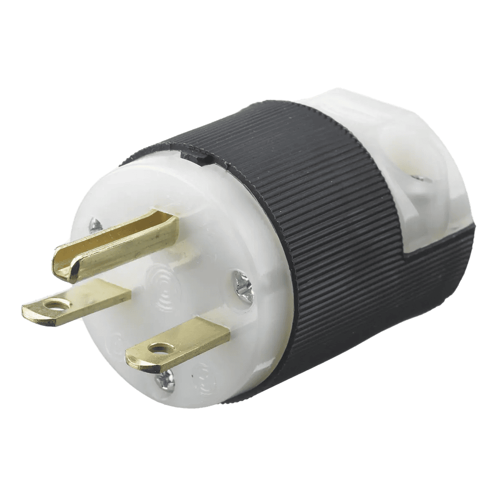 Clavija Entrada Recta/ 15A 250V/ 2 Polos 3 Hilos/ Nema 6-15P/ Grado Industrial- Comercial. HUB-HBL5666C