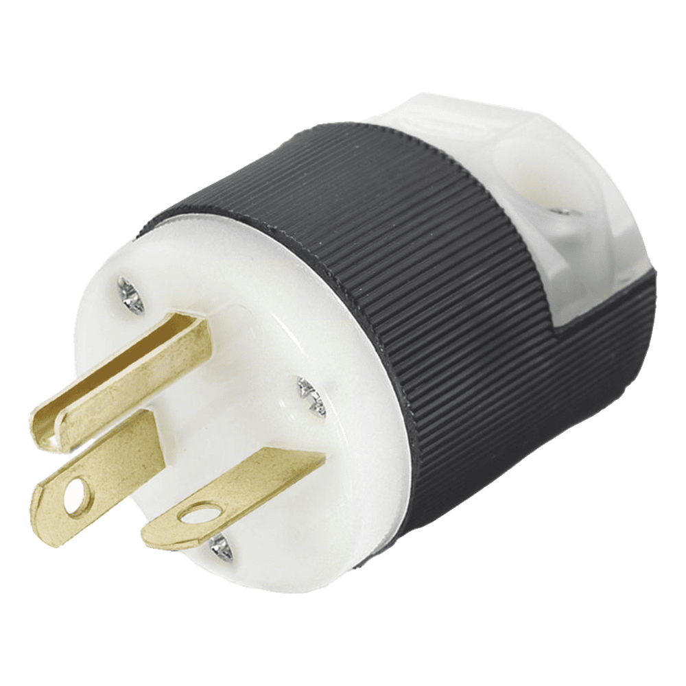 Clavija Entrada Recta/ 20 A 250 V CA/ 2 Polos 3 Hilos/ Nema 6-20 P/Grado Comercial - Industrial. HUB-HBL5466C