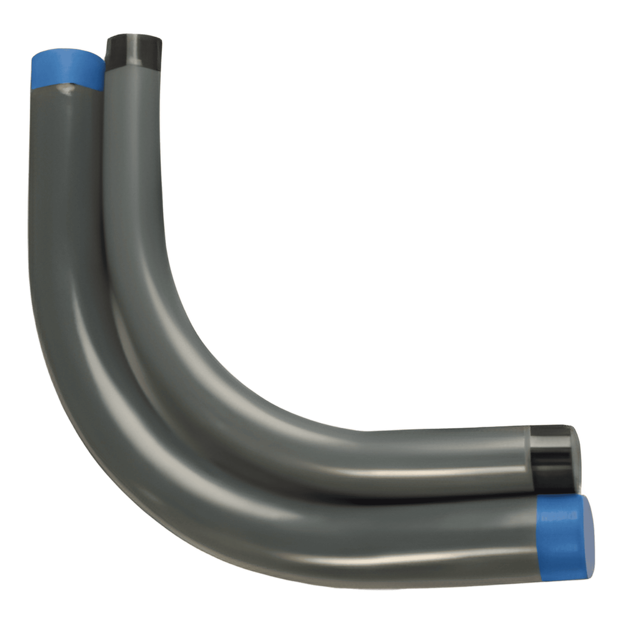 Codo Conduit Rígido de Aluminio de 1/2" (13 mm) / Recubierto de PVC / Interior de Uretano. CAL-13-PC