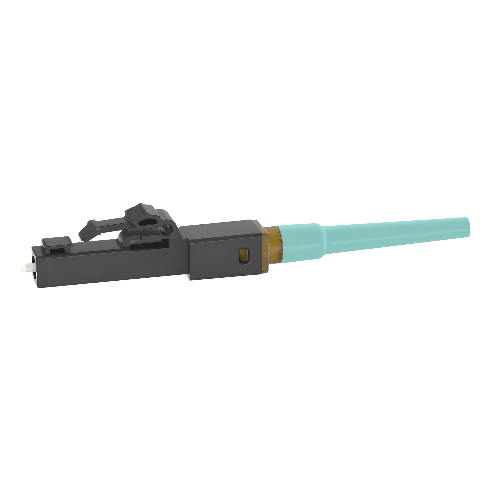 Conector LC de Empalme por Fusion OmniSplice™, Para Fibra Óptica Multimodo 50/125µm OM3/OM4/OM5, Color Aqua FSOCLCX