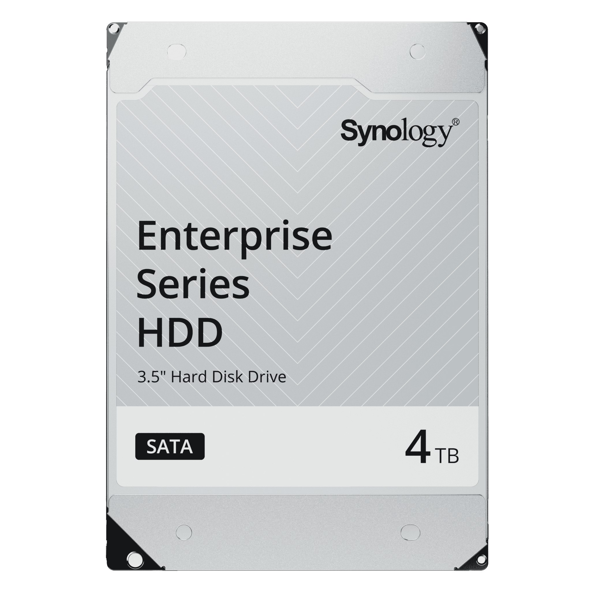 Disco Duro SATA de 3,5" Serie Plus / Capacidad 4TB / Interfaz SATA 6 GB/s / Tecnología CMR / MTBF de 1,2 Millón de Horas / Carga de Trabajo de 180 TB/año / Compatible con Synology DSM HAT53204T