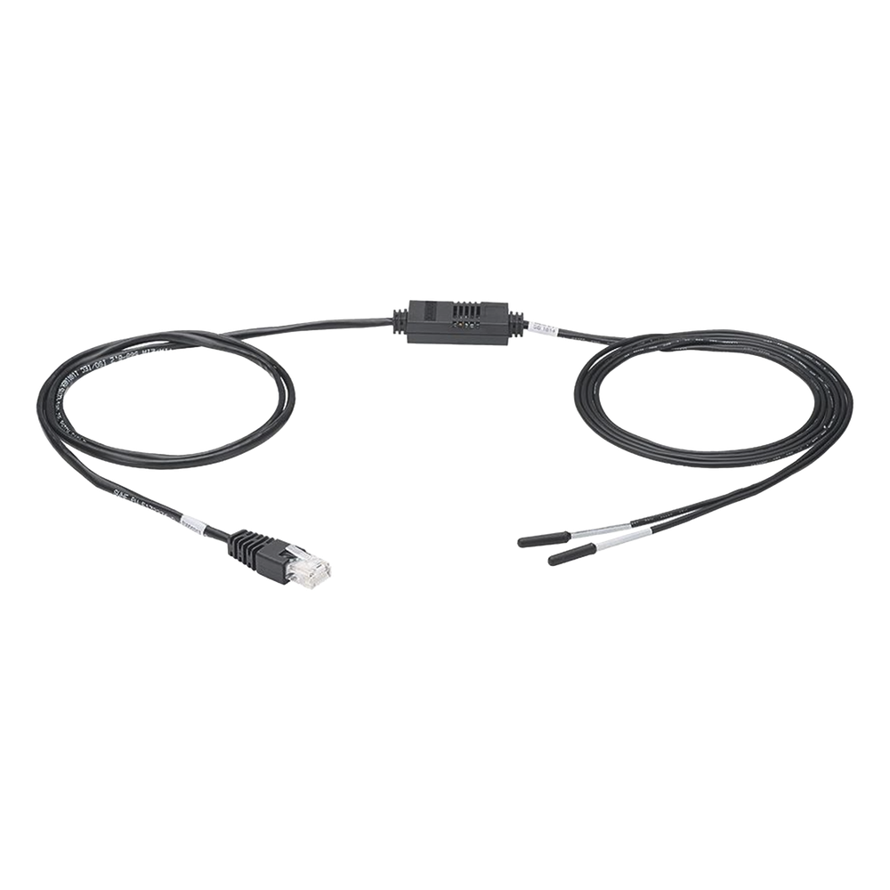 Sensor de Monitoreo Ambiental, Con 3 de Temperatura y 1 de Humedad, Para Gabinetes de Telecomunicaciones o Centros de Datos, Compatible con PDU's G5 y UPS SmartZone de Panduit, Con Cable de 2 Metros EC001