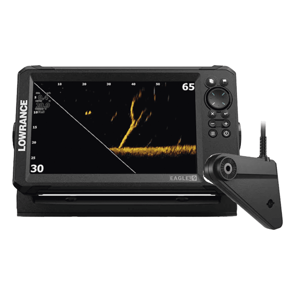 Eagle eye 9 ecosonda en pantalla horizontal IPS de 9 pulgadas, incluye transductor ojo de águila 000-16130-001