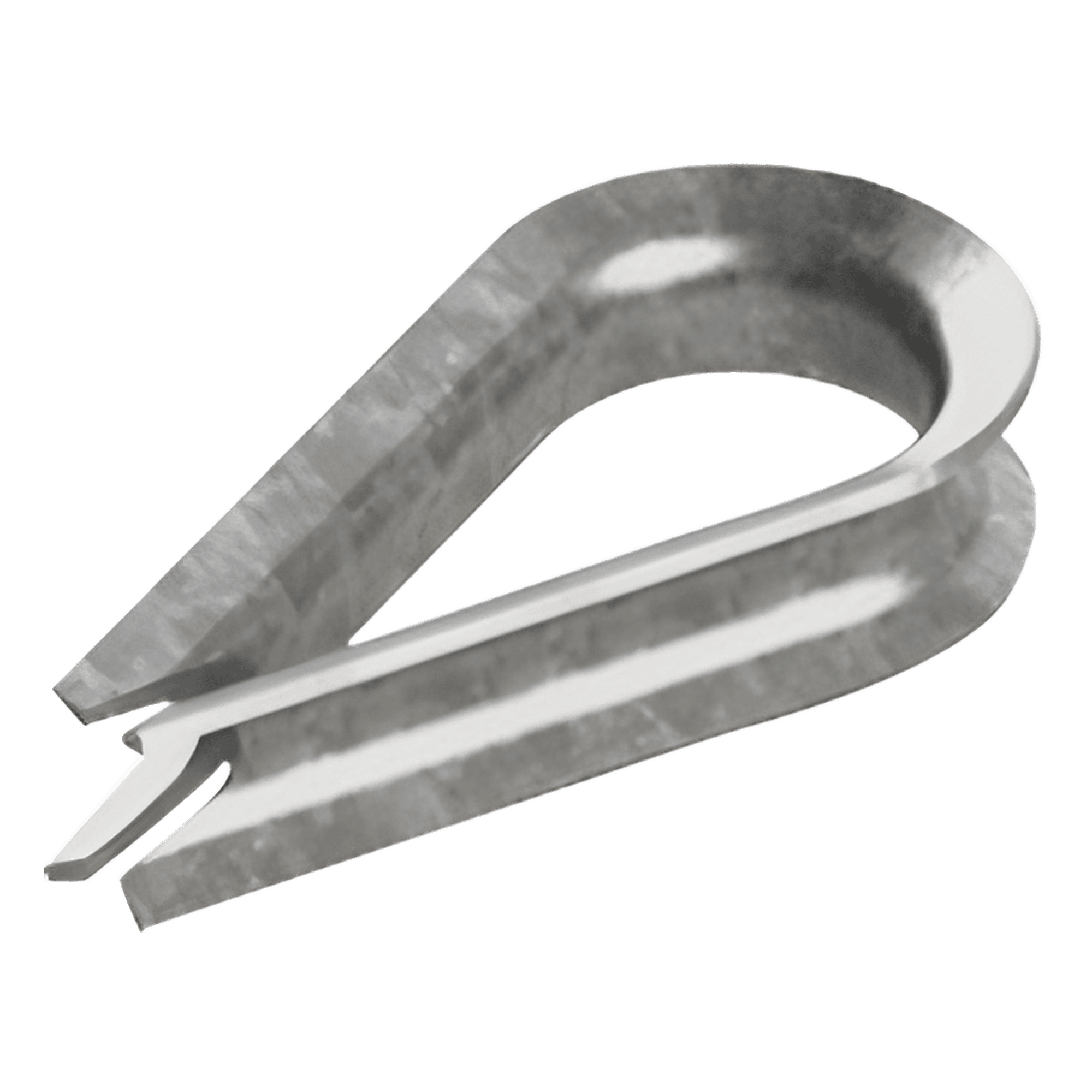 Guardacabos/cuello 3/8" acero electro galvanizado CUELLO-38LS