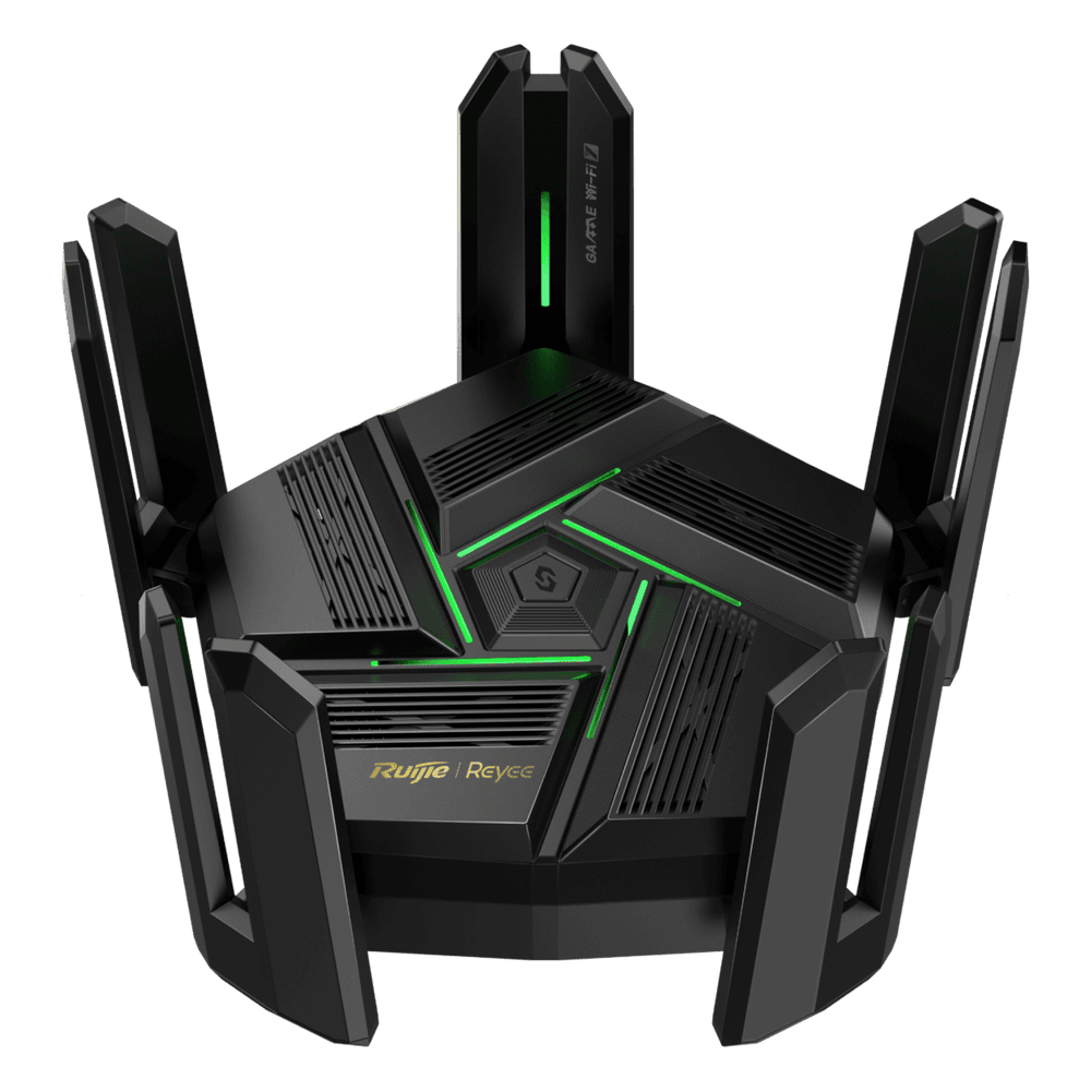 Home Router inalámbrico MESH Wi-Fi 7, Diseñado para GAMING con doble puerto WAN 2.5G para Sumar Ancho de banda, 3 puertos LAN 2.5G, 4 puertos LAN Gigabit. RG-EW7200BEPRO