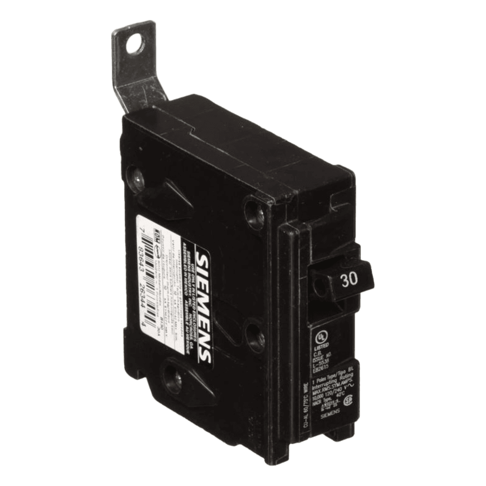 Interruptor automático atornillable tipo BL 1 polo, 30 amp. B130