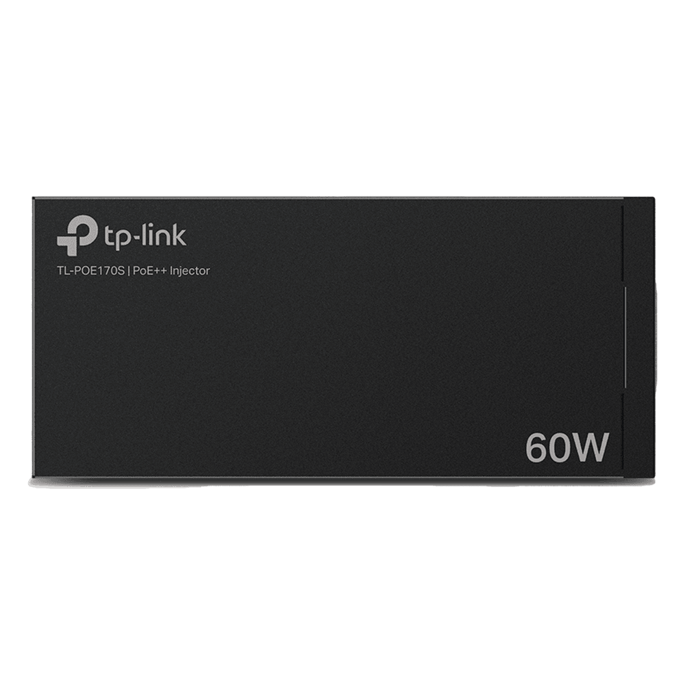 Inyector PoE++ (60W) / Gigabit 802.3 af/at/bt / 2 puerto 10/100/1000 Mbps / Plug and Play / Fuente alimientación Integrada TL-POE170S