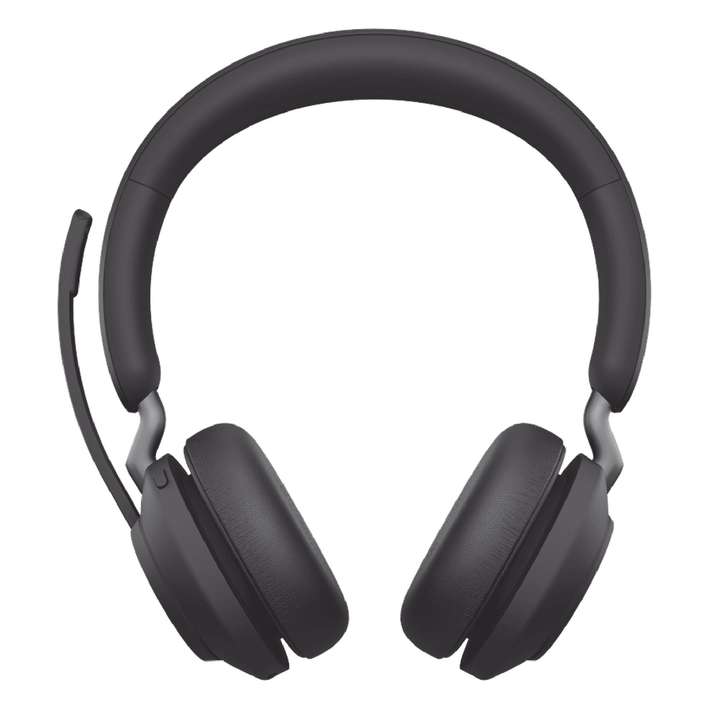Jabra Evolve2 65, Auricular stereo versión UC, dongle USB-A con cancelación de ruido (26599-999-999) EVOLVE2-65-STEREO-MS-BK-A