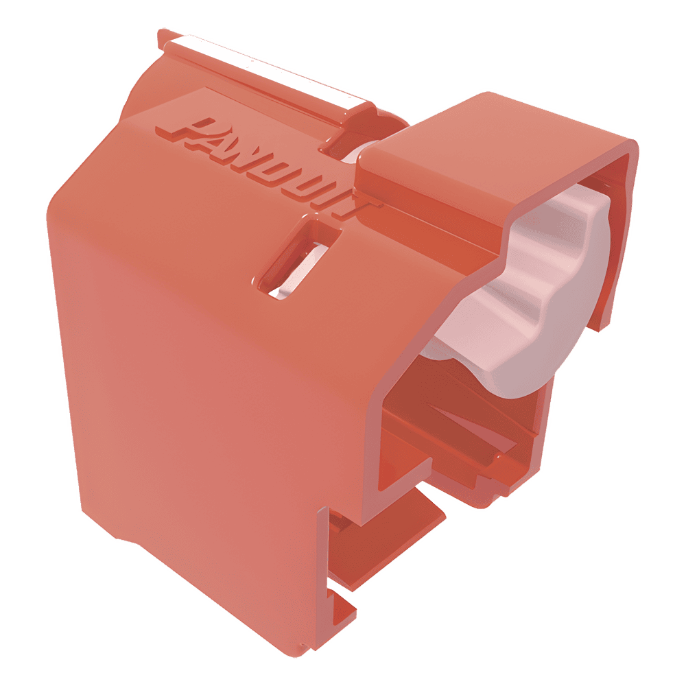 Kit de 10 Dispositivos Para Impedir Desconexión de Plug RJ45, Color Rojo, Incluye Herramienta para Instalar/Retirar PSL-DCPLE