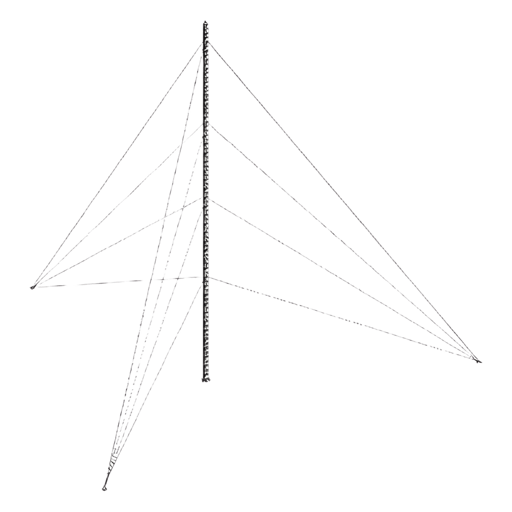 Kit de Torre Arriostrada de Piso de 3 m Altura con Tramo STZ35 Galvanizado Electrolítico (No incluye retenida). KTZ-35E-003