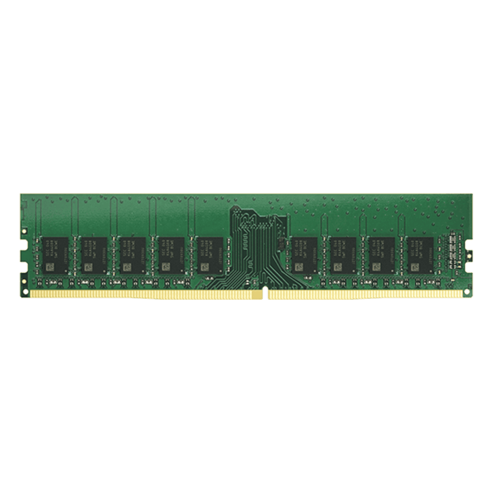 Módulo de Memoria DDR4 ECC Unbuffered DIMM | 16GB | UDIMM | Compatible con Synology RS2825RP+ | Garantía 5 Años D4EU02-16G