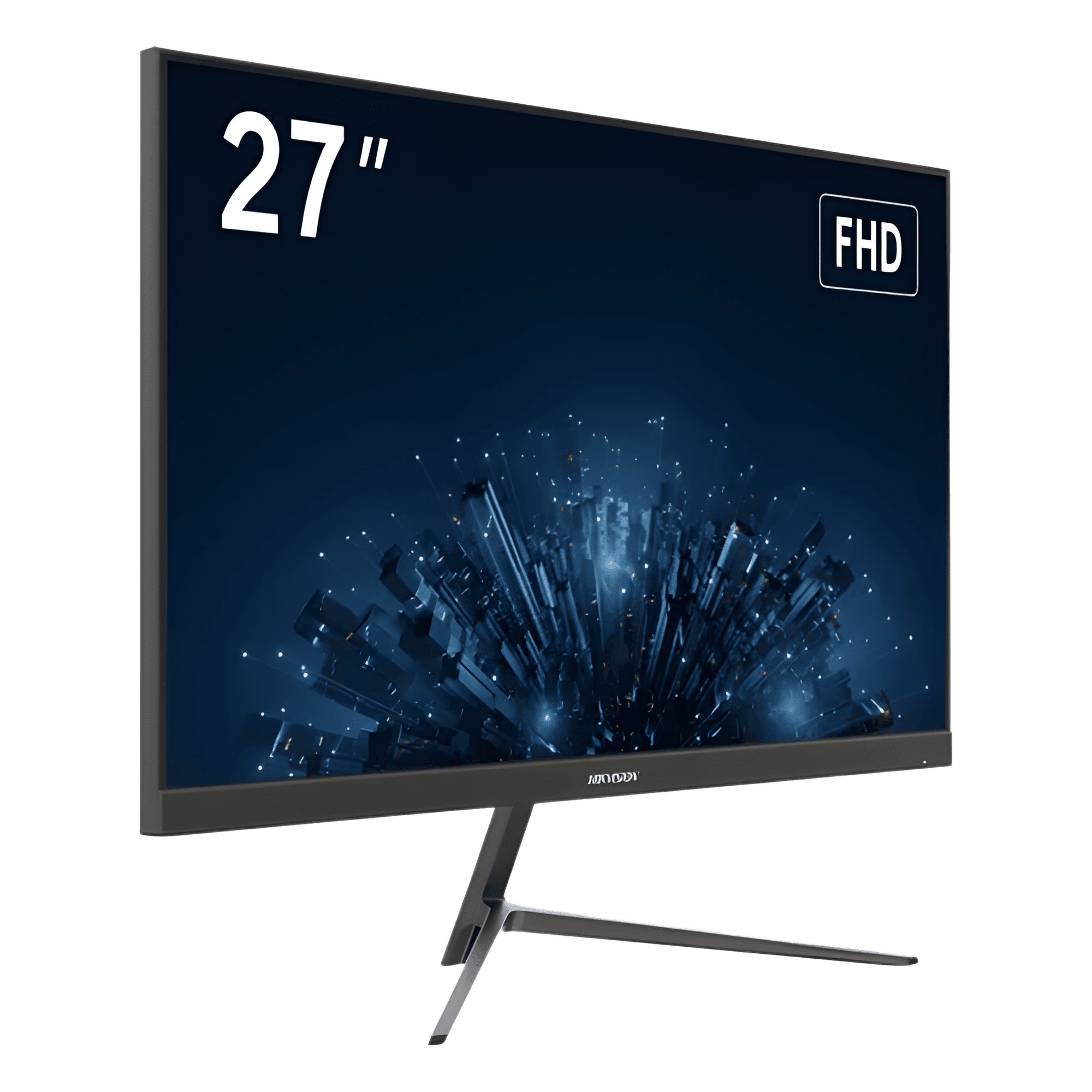 Monitor LED Full HD (1080p) de 27" / Bocinas Integradas / 100 Hz / Ideal para CCTV, Oficina y Hogar / Entrada HDMI-VGA / VESA (100 X 100) / Uso 24/7 / IPS / Ultra Delgado DS-D5027F3-2P2S