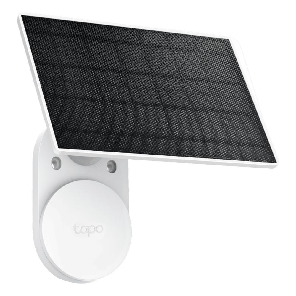 Panel Solar / 2.5 W Máximo / 5.2 V Voltaje / IP65 / Cable 4 m (13.1 ft) / Compatible Cámaras Tapo / Tipo-C + Micro USB / Montaje Ajustable TAPO-A201