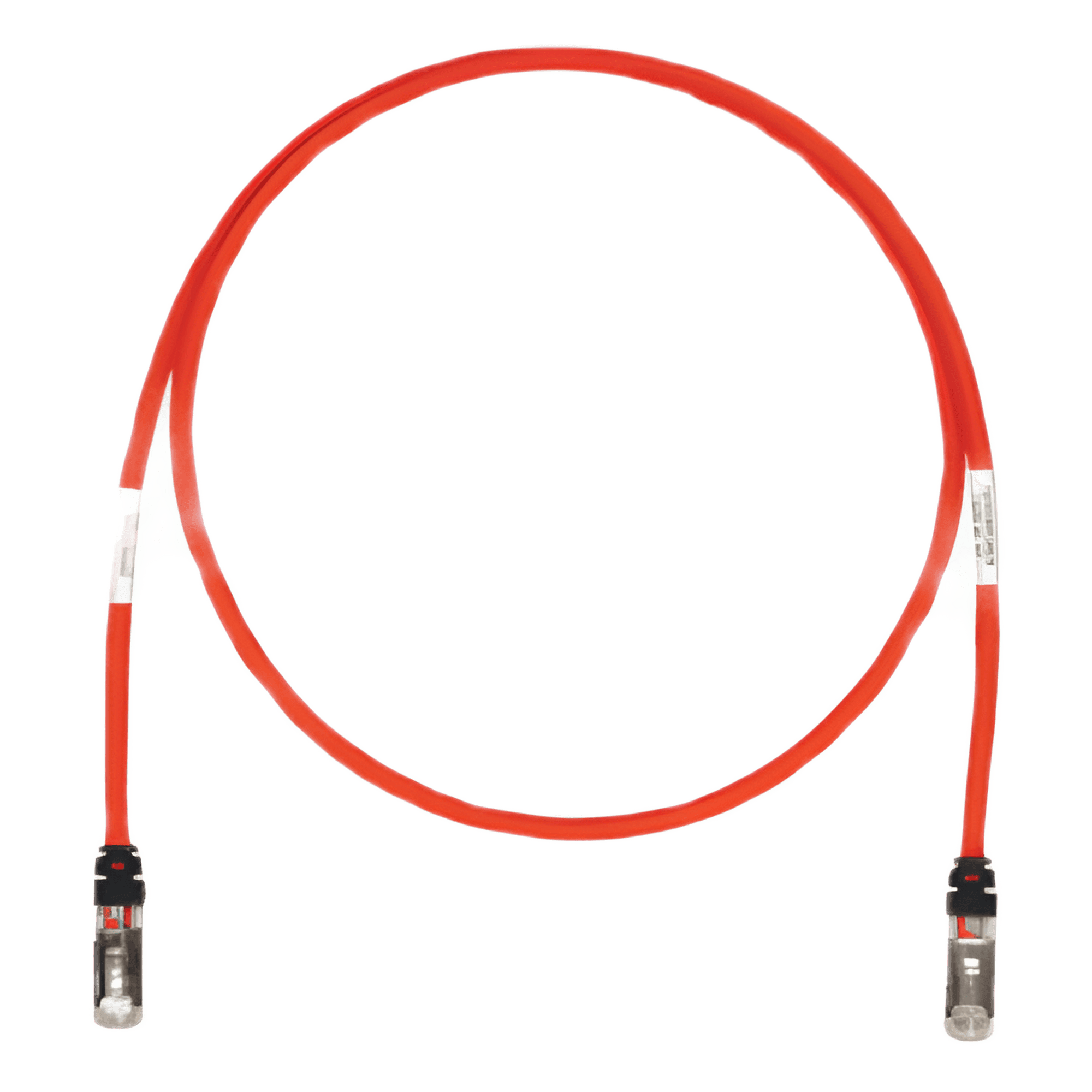 Patch Cord Cat6A, Blindado S/FTP, CM/LS0H, 1.52 Metros (5 Pies), Color Rojo STP6X5RD