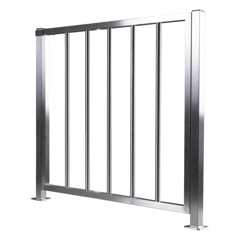 Puerta de Acero Inoxidable de Medio Cuerpo / Paso de 100 Centímetros de Ancho Ideal Para Dar Accesos que no Caben Por su Torniquete / Altura de 90 Centímetros XD-100-MC